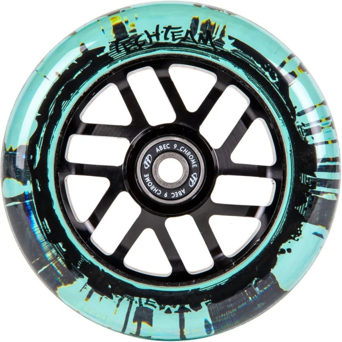Колесо TECH TEAM для самоката X-Treme 110*24мм, Mist, black NN010272